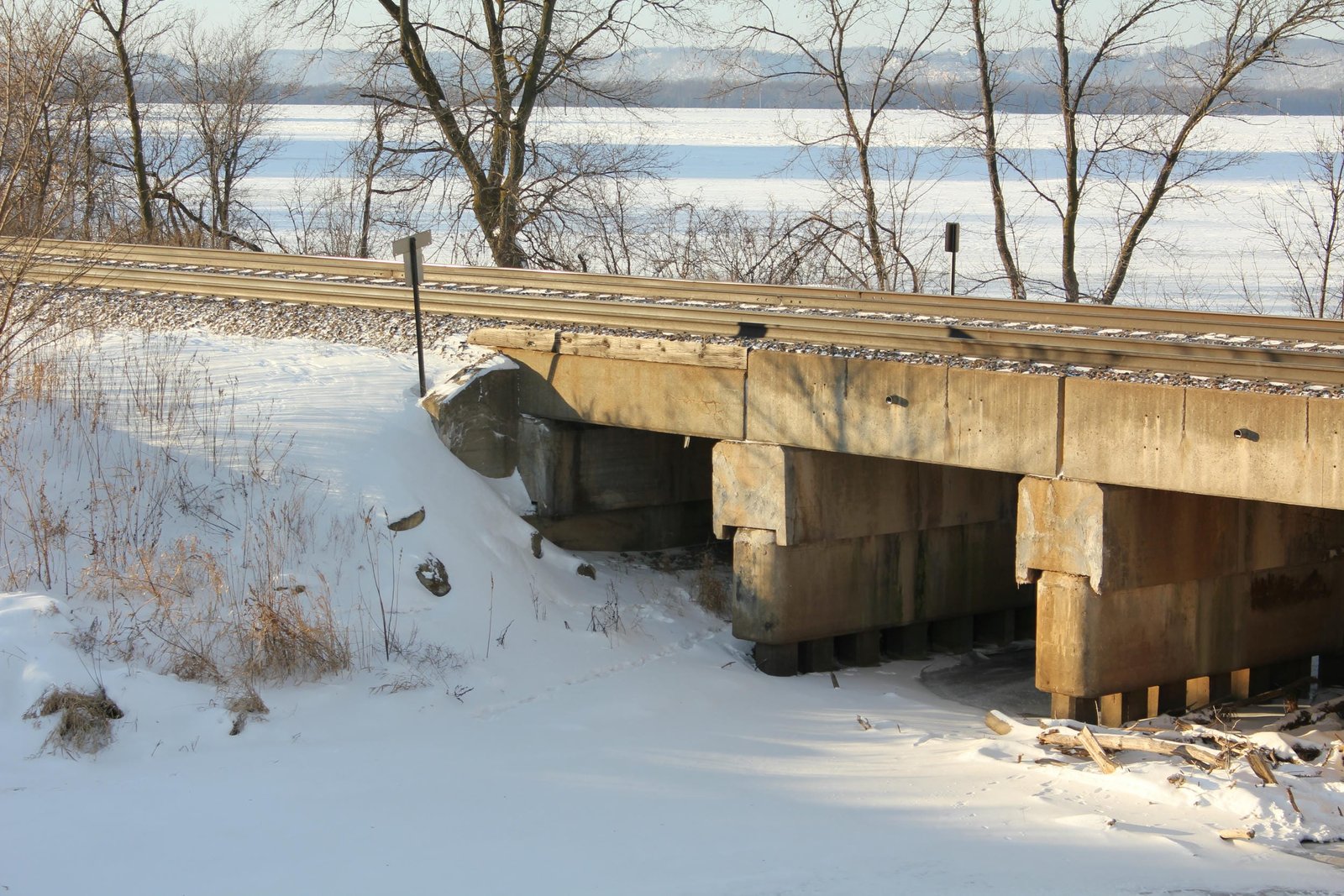 South abutment
